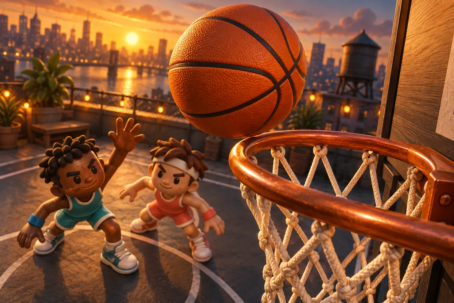 Basketball 1v1 game artwork