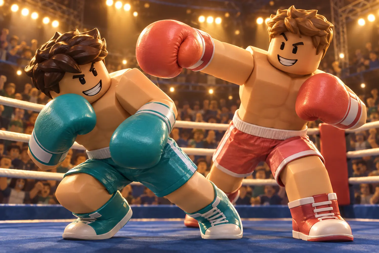 Boxing game artwork