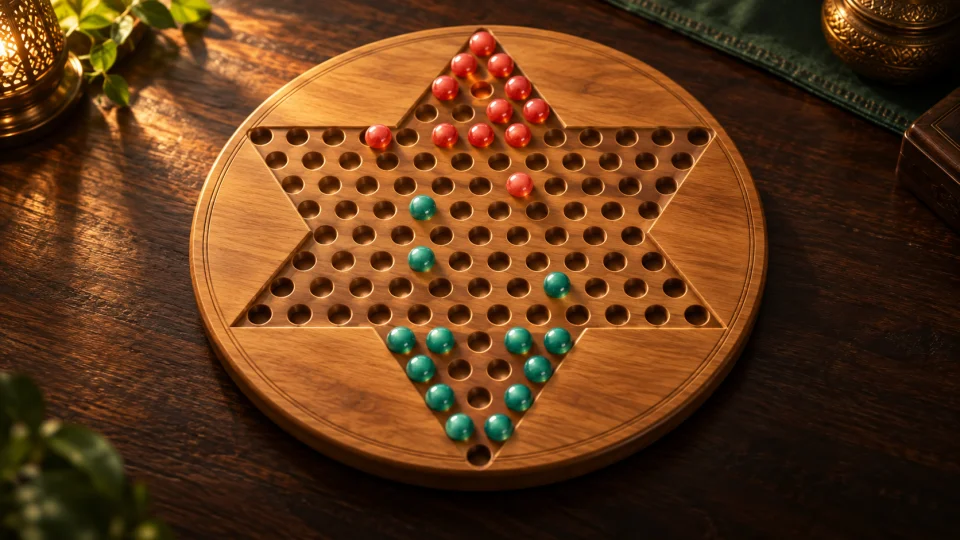 Chinese Checkers game artwork