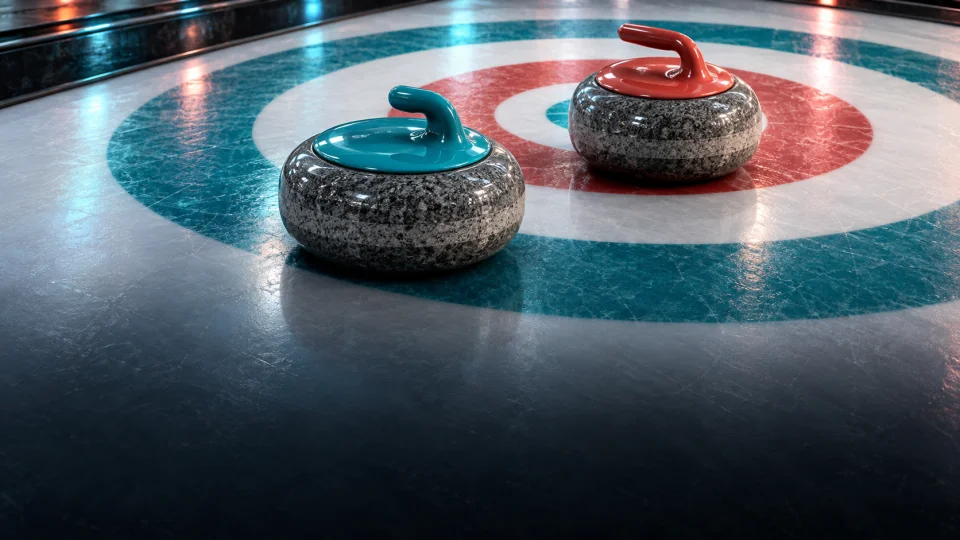Curling game artwork