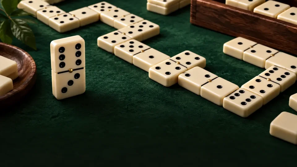 Dominoes game artwork