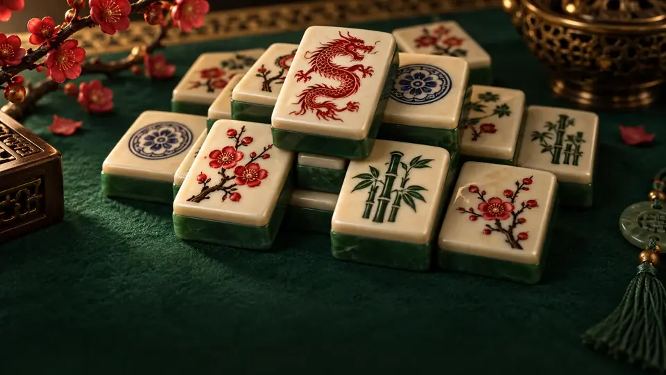 Mahjong game artwork