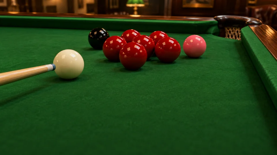 Snooker game artwork