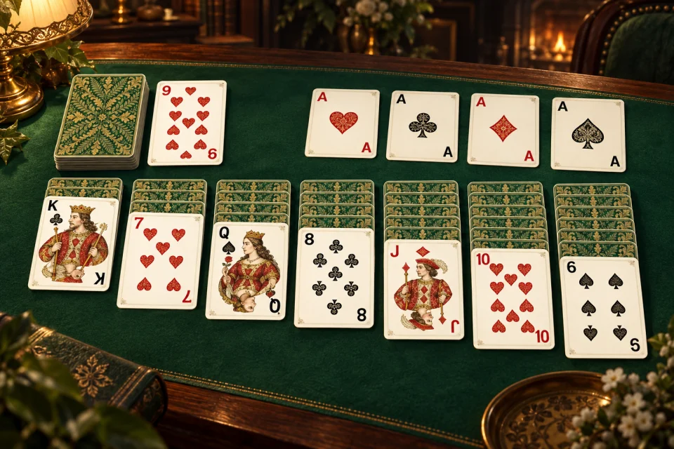 Solitaire game artwork