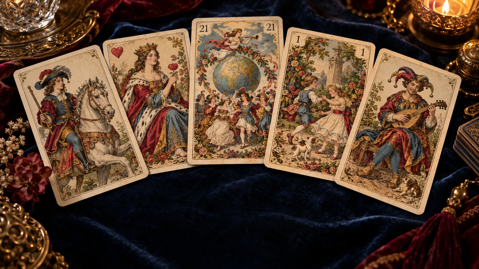 Tarot game artwork