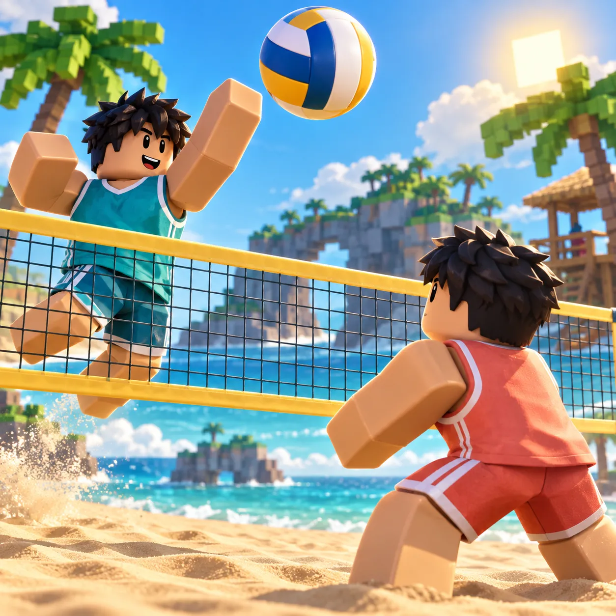 Volleyball 1v1 game artwork